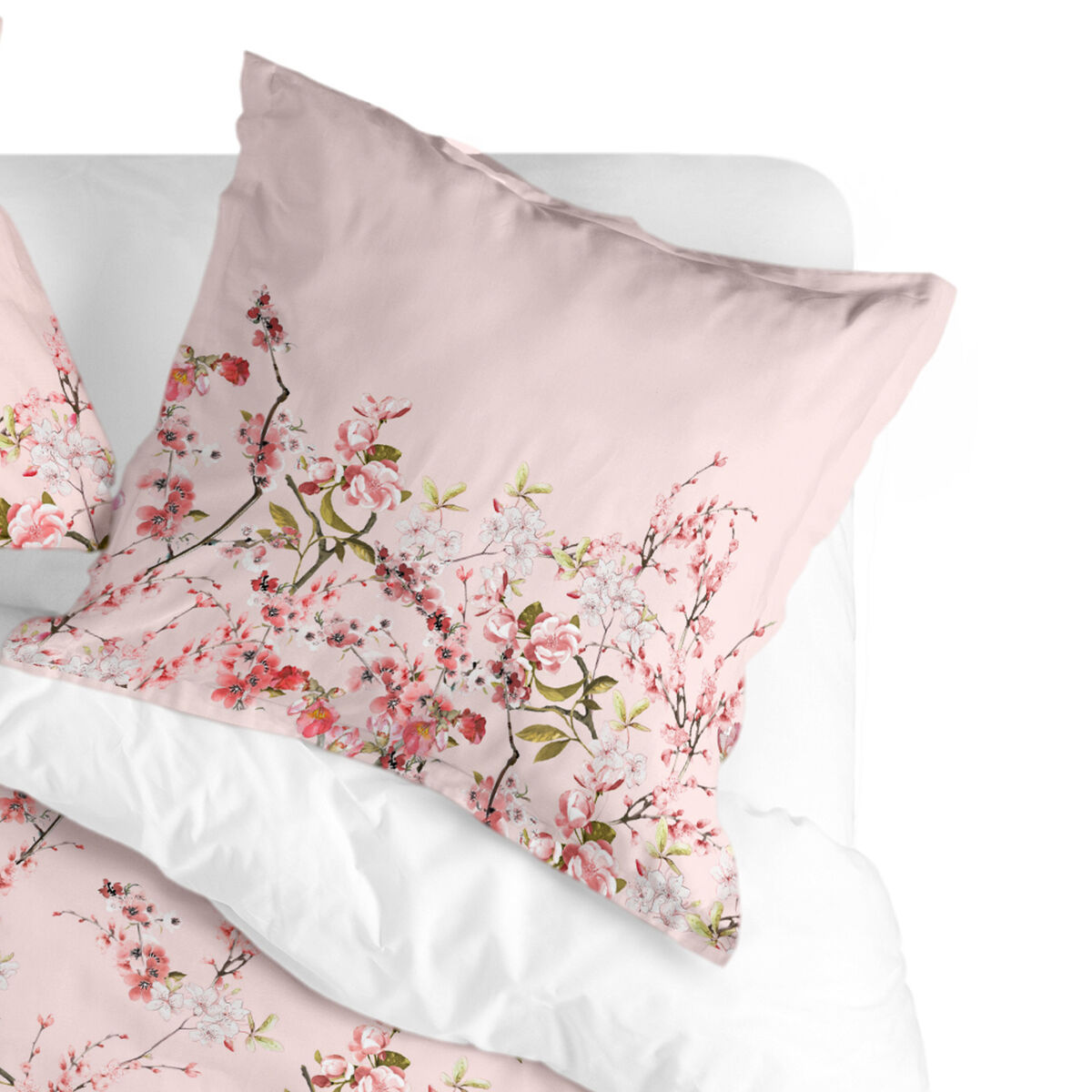 Kussensloop HappyFriday Chinoiserie rose Multicolour 60 x 60 cm